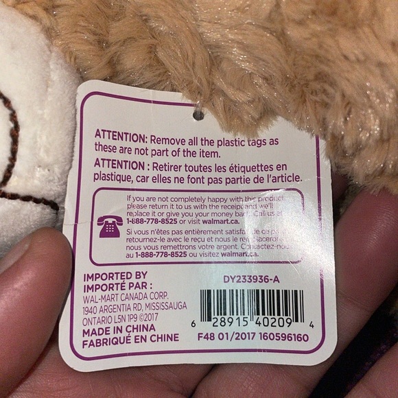 Parents Choice NEW stuffy Plush Toy Teddy bear 0 - 36 months - Picture 6 of 7